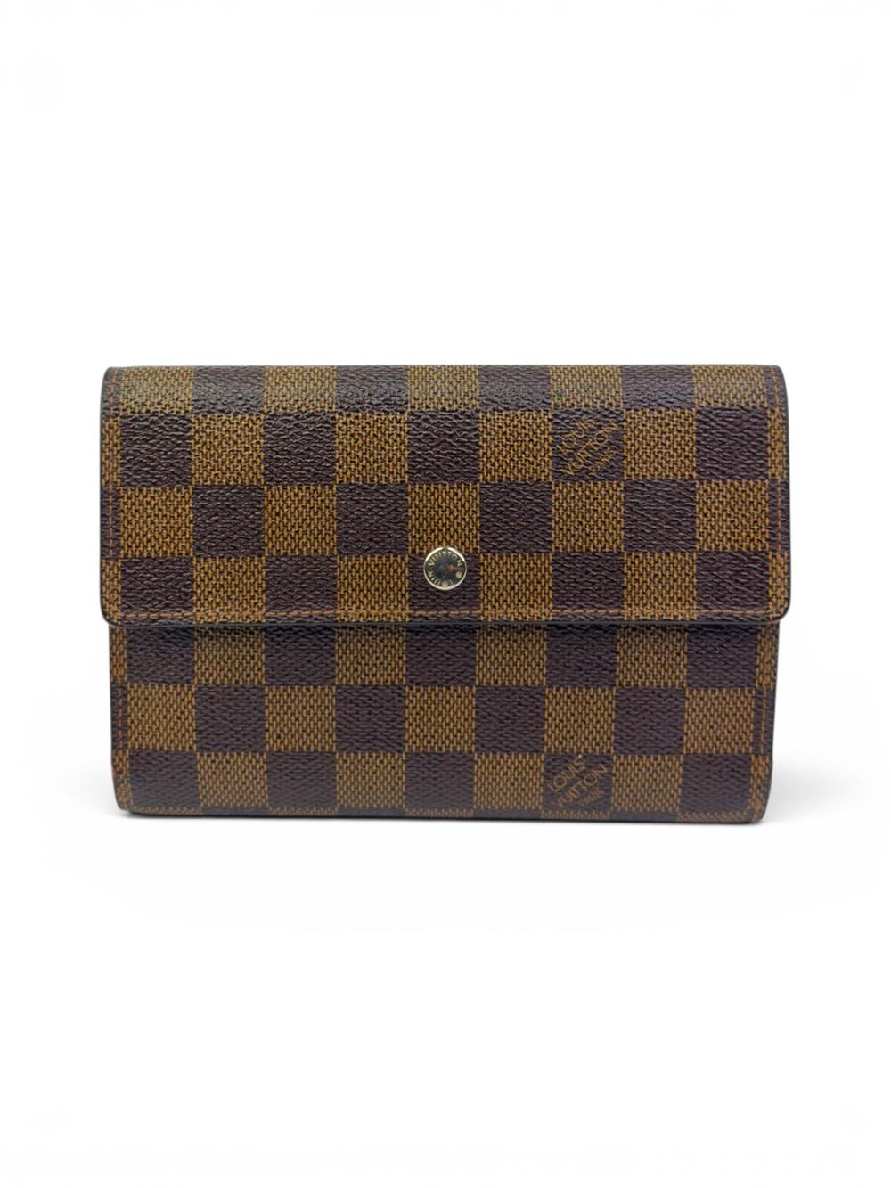 Louis Vuitton Damier Ebene Porte Trésor Etui Papiers Wallet